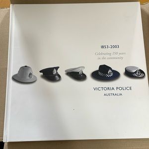 150 year anniversary hardcover book. Victoria police Australia